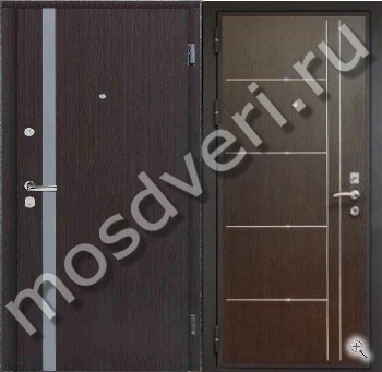 Одностворчатая дверь в квартиру с отделкой МДФ с двух сторон - купить от производителя Мосдвери Одностворчатая дверь в квартиру с отделкой МДФ с двух сторон